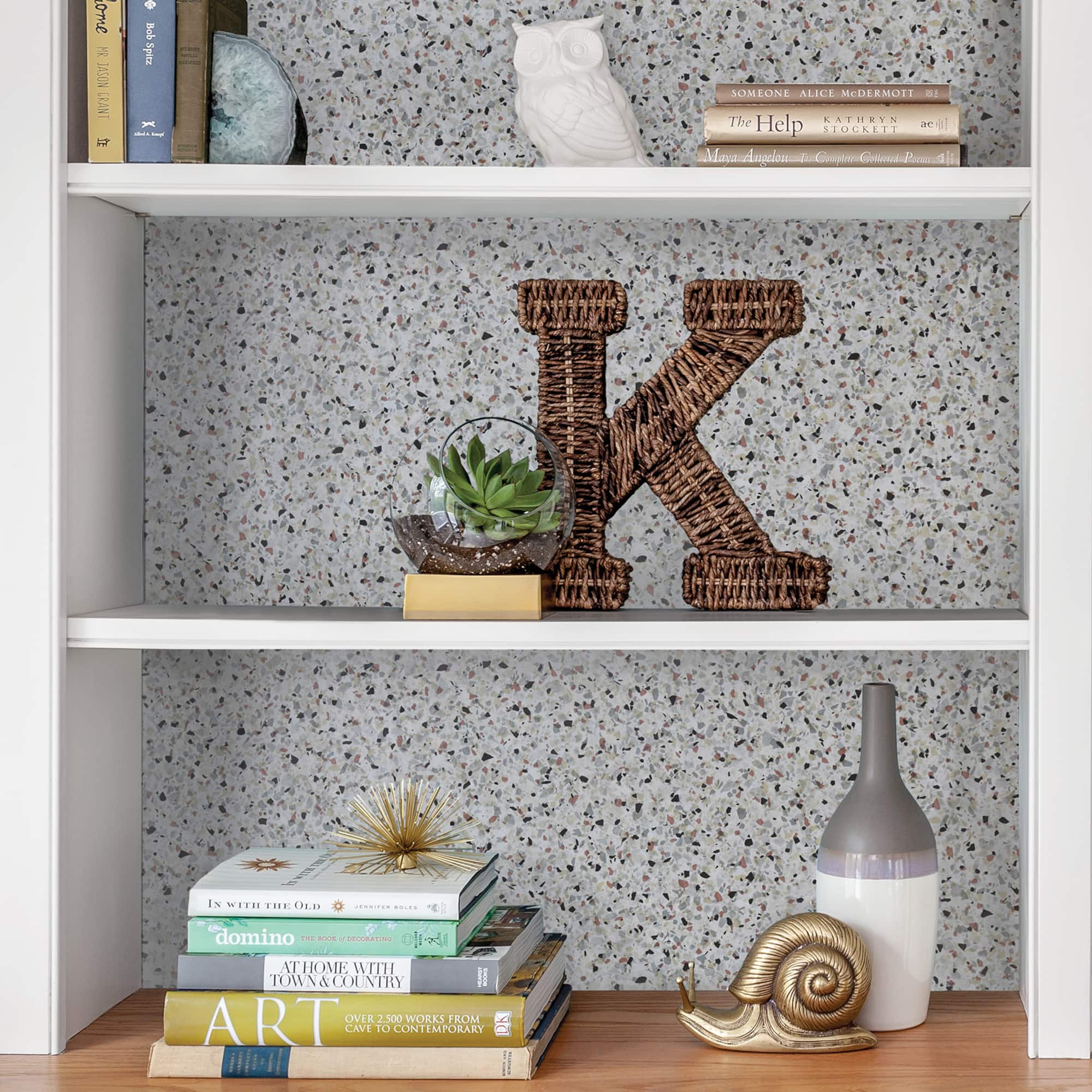 Fablon Terrazzo Marble Adhesive Film, 2ct.